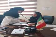 برپایی میز خدمت سلامت در دهیاری پلایین به مناسبت هفته جهانی فشارخون